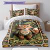 Mellow Texture Bedding Quilt Set Quilt Cover Pillowcase Home Decoration Birthday Gift (1 * Duvet Cover + 2 * Pillowcase, Without Core)