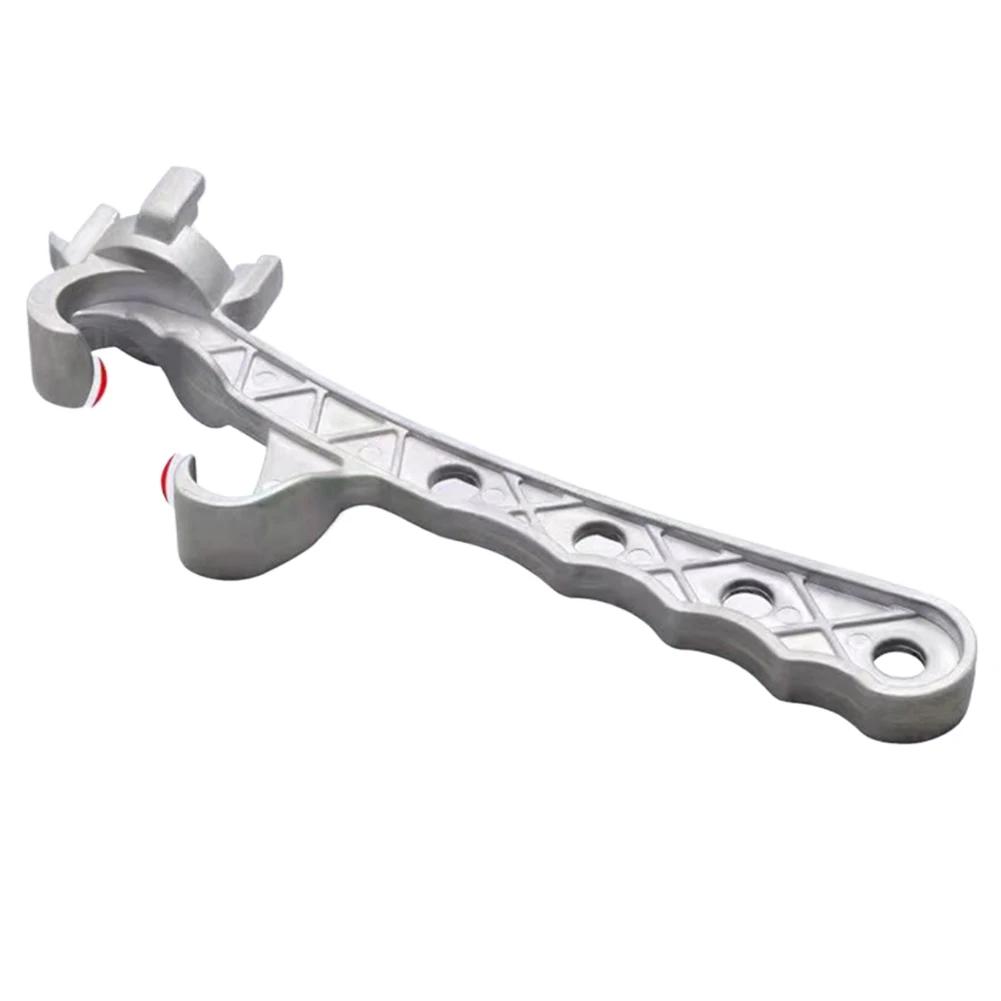 

Ключ для крышки ведра из алюминиевого сплава на 5 галлонов, открывалка для банок с краской, медом, пивом, инструмент для открывания ведра для дома и промышленности белый