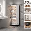 Large Capacity Floor-Standing Dustproof Gap Storage Cabinet for Bathroom
