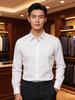 Men's Non-Iron Striped Shirt - Anti-Wrinkle, Short & Long Sleeve, Casual & Professional Wear