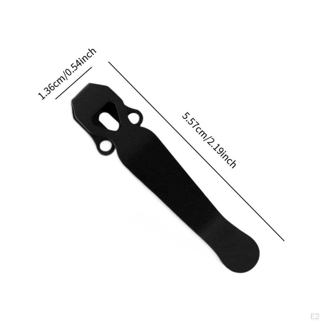 Deep Carrry -pocket -clip Metal Adjustments for Outdoor Sports -replacement Clip Multitool Key