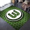 Nuovo Tappeto VfL Wolfsburg 2025 per Soggiorno Camera da Letto Casa Decorazione Divano, Tappetino Antiscivolo per Giochi Bambini 101