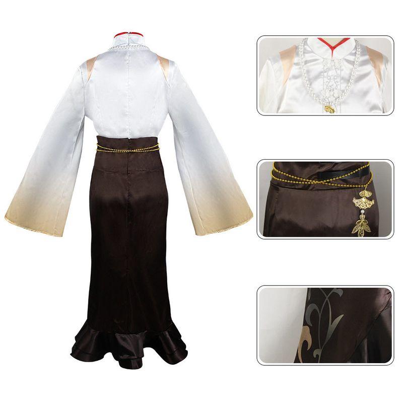 Yelan Ningguang Cosplay Pizza Hut Collaboration Cosplay Yelan Ningguang Cosplay Costume Anime Two-Dimensional Set