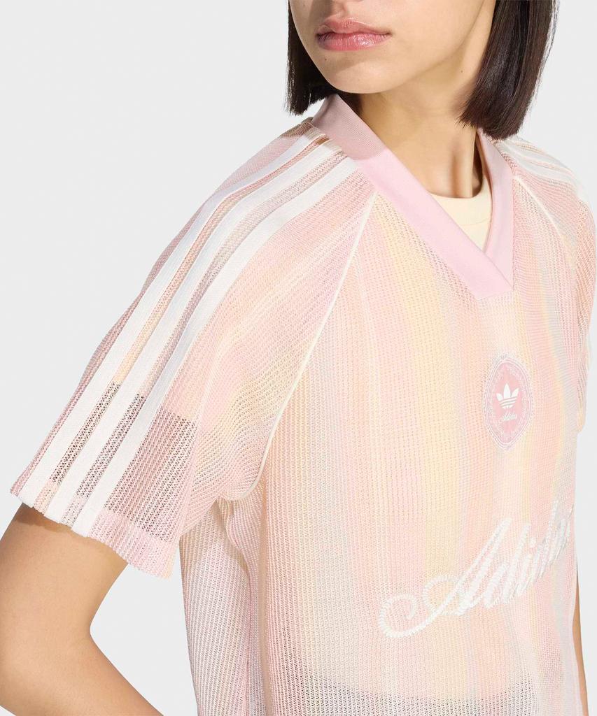 ADIDAS Summer Glow Knit Oversized Jersey - Sandy Pink / Ky3161