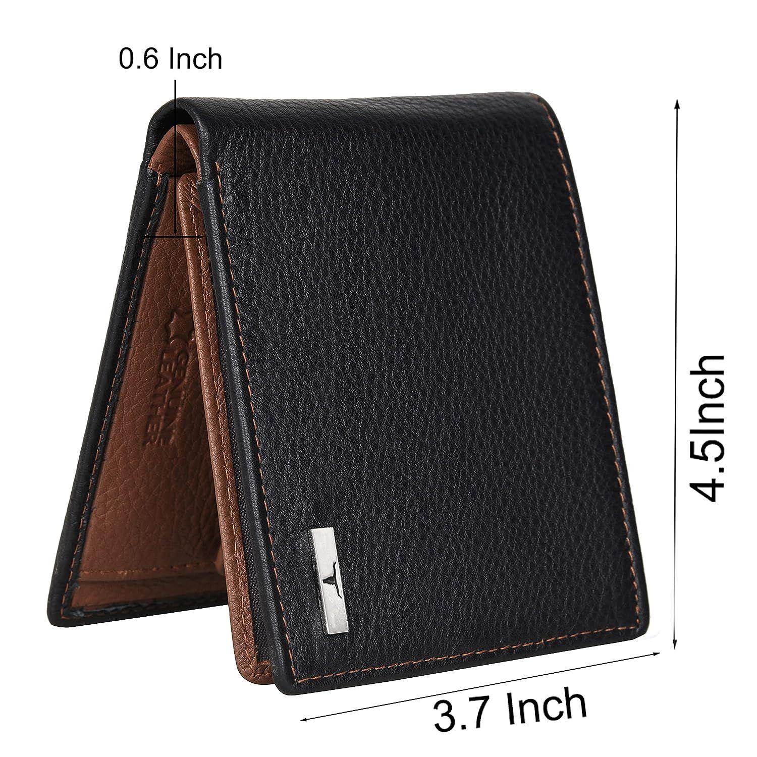 Мужской кожаный кошелек Kyle — фото 6