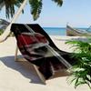 William Saliba Print Beach Towel, Large Soft Quick Dry Towel for Beach Camping Swimming