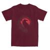 Unique EDDA Bird Viking Valhalla Odin T-Shirts for Men Crewneck Pure Cotton T Shirts Short Sleeve Tee Shirt Plus Size Clothes