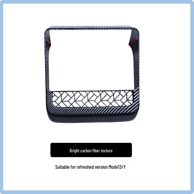 Tesla Model 3/Y Rear Air Outlet Protective Cover - Full Coverage Anti-Clogging Interior Accessory