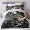 Name Custom Sevilla FC Pattern Bedding Set Quilt Cover Pillowcase Home Decor Gift (1 * duvet cover + 2 * pillowcase, without core)