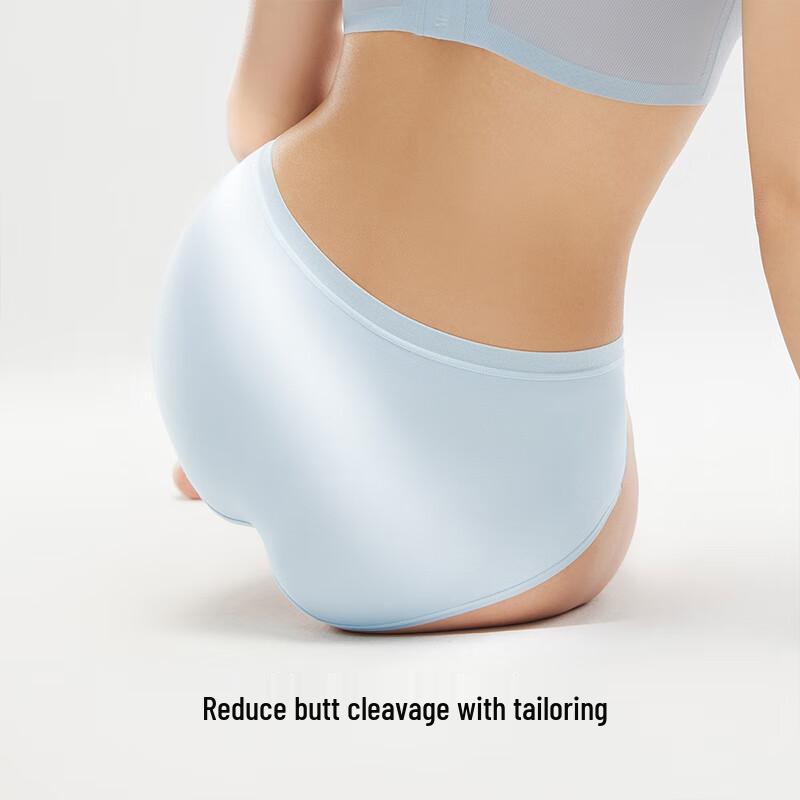 Women's Modal Seamless Breathable Mid-Waist Briefs Multi-Pack