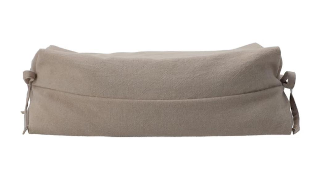 Nitori Cotton Buckwheat Pillow, Mini Size [Firmness] Firm. Tie Both Ends To Adjust To Your Desired Height. Odor-resistant.