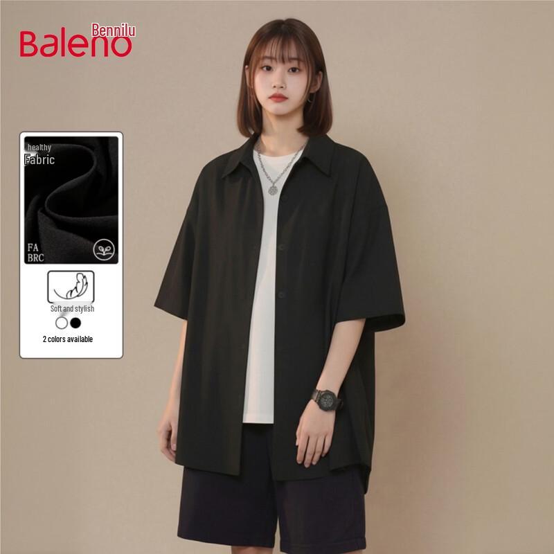 Baleno Women's Solid Color Casual Spring/Summer Shirt