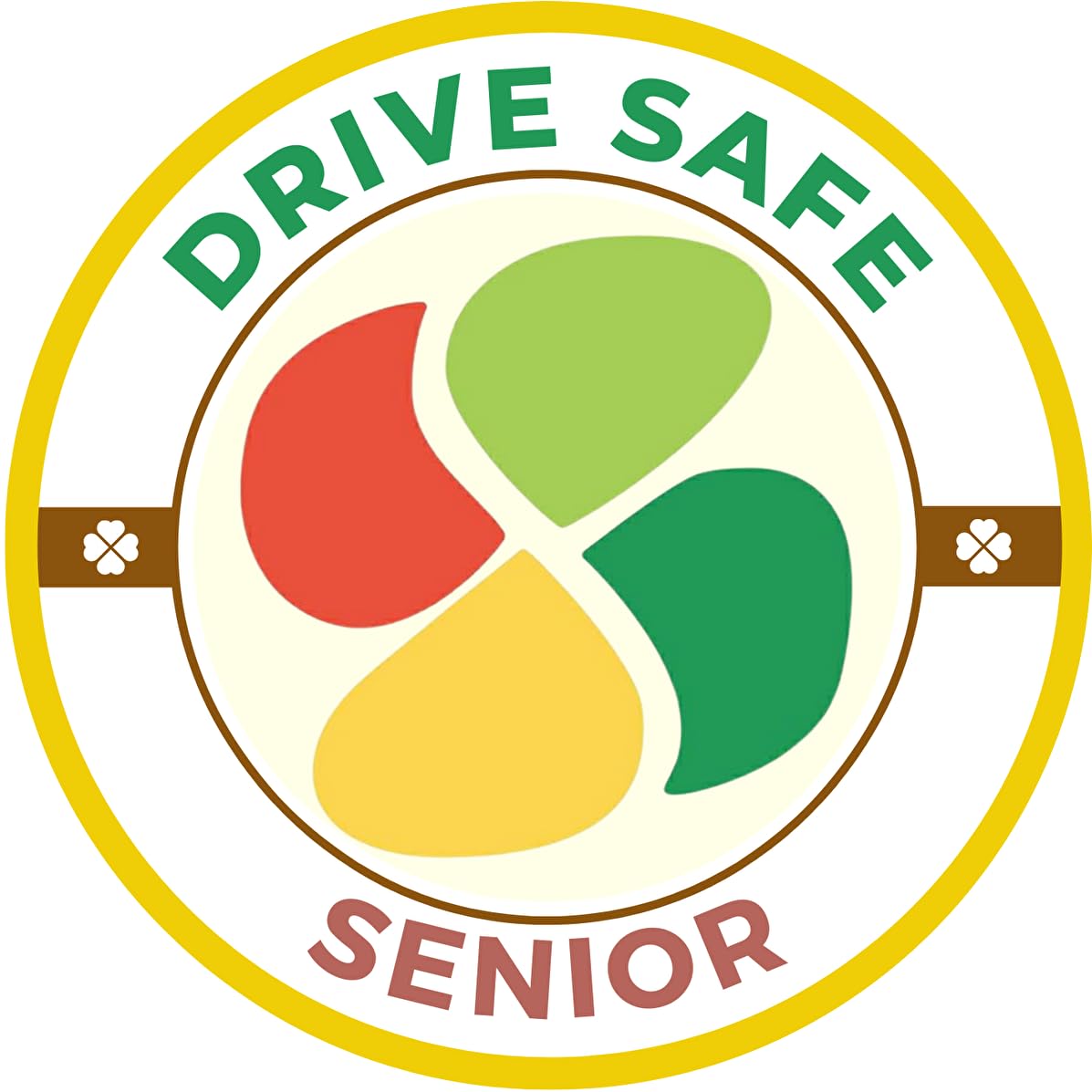 

Senior Mark, Senior Mark, Maple Mark, Magnetic Sticker, Outside Attached, Safety Sign, Car Sign, білий