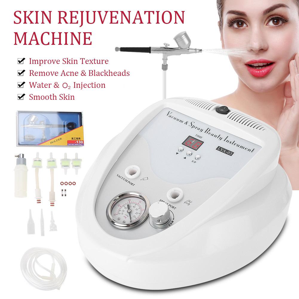 

Распылитель O2 Вода O2 Инъекционная Терапевтическая Машина Косметический Инструмент Уход За Кожей Лица AU Plug