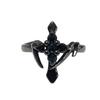 Cross Personality Niche European and American Punk Gender-Free Wind Dark Wind Ring Versatile Couple Ring Trendy Cool