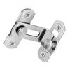 Stainless Steel Hook Lock Latch 90 Degree Flips Barn Door Lock For Sliding Gate Security Outdoor Safety Durable Fence