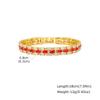 Popular Copper Full Zircon Strap Bracelet, New Atmosphere Accessories Female Pbr-344