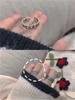 Sterling Stylish 925 Silver Womens Ring With Unique Open Design And Retro Smile Face For A Distinctive Fashion Statement