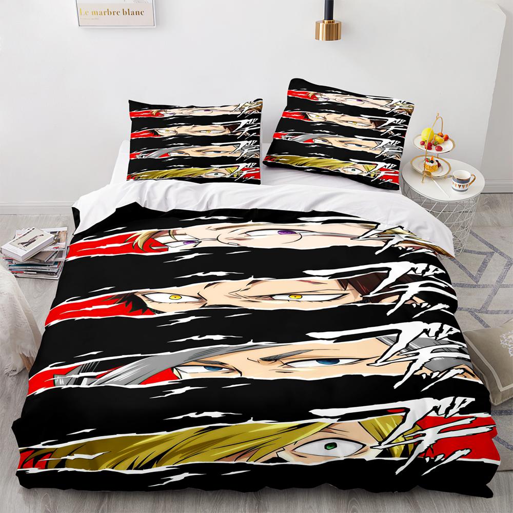 New Anime Tokyo Revengers Bedding Set Single Twin Full Queen King Size Bed Set Adult Kid Bedroom Duvet Cover Sets Home Textiles