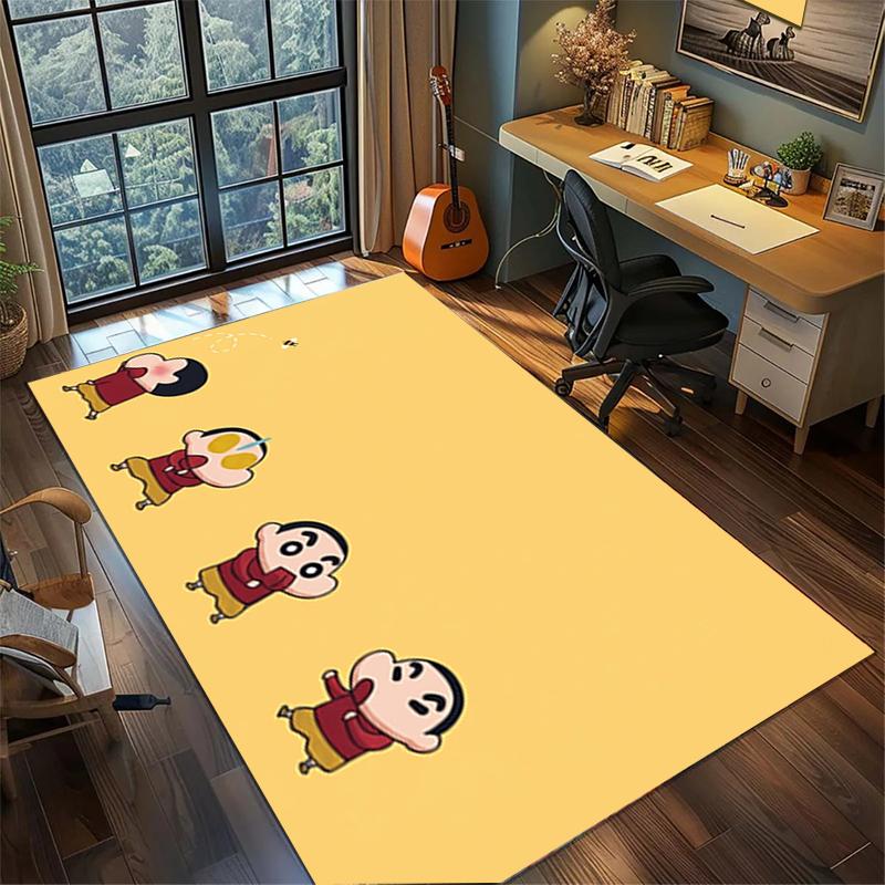

Crayon Shin-chan Washable Area Rug Non Slip Large Carpet Gamer Room Bedroom Decor 60x90cm