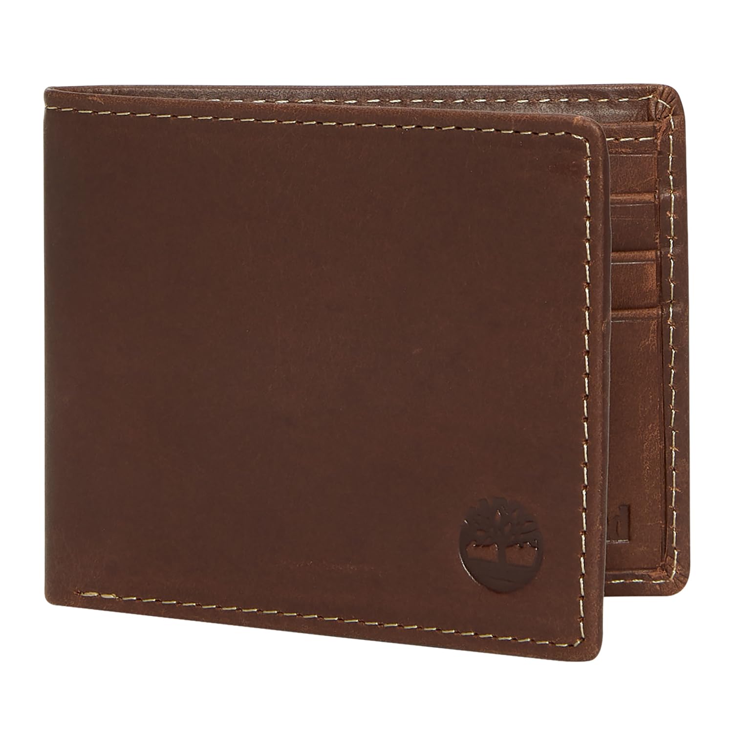 

Чоловічий гаманець-біфолд Timberland з матової зернистої шкіри, коричневий (TB0A2MNF2141)