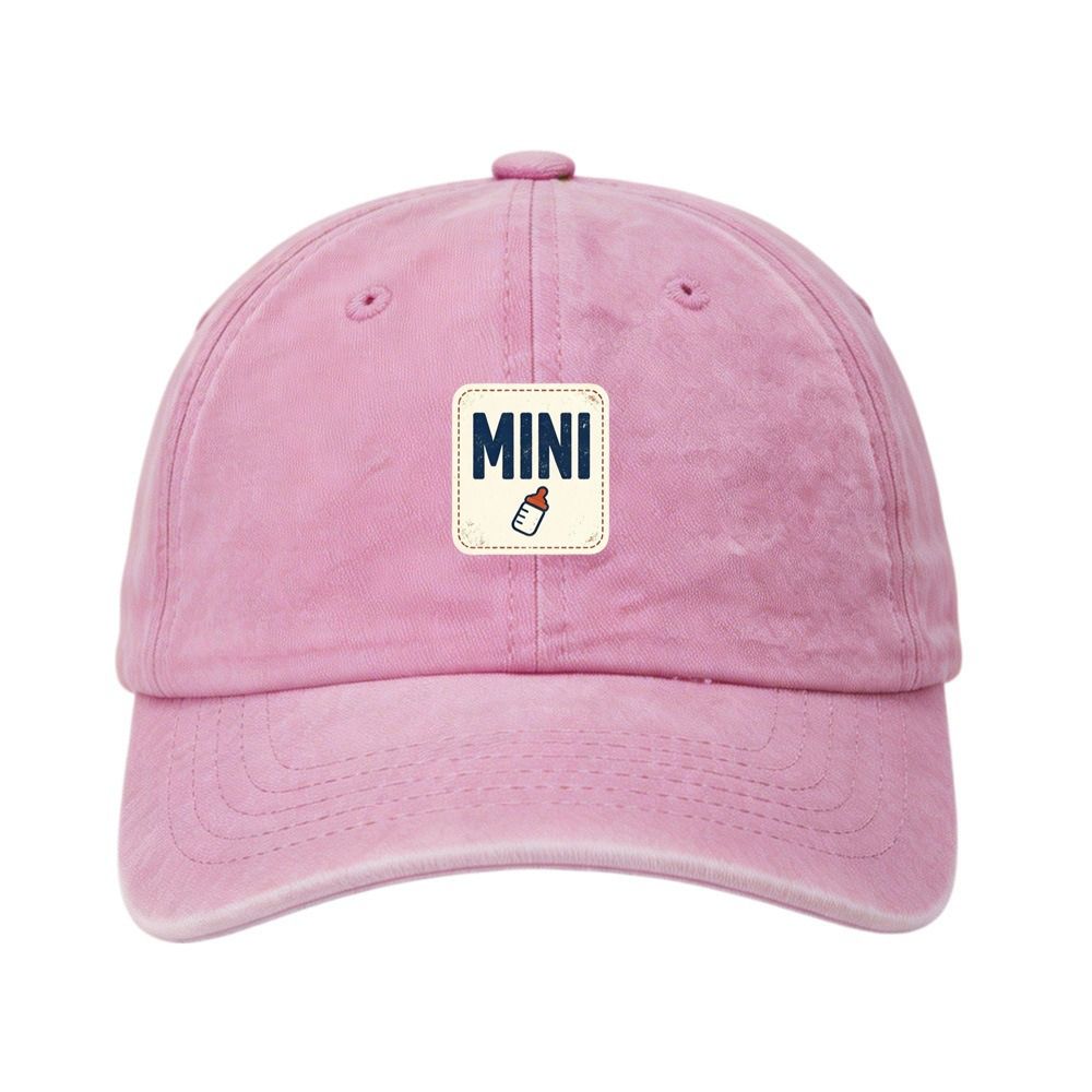 Printed Family Matching Baseball Cap Distressed Couple Cap Vintage Dad Hats  For Man Women