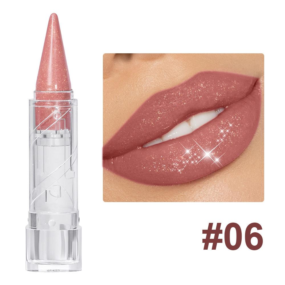 

1PC Metallic Lipstick Longlasting Glitter Lip Glaze Waterproof Moisturize Luminous Lip Tint Shimmer Shiny Lipgloss Makeup