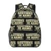 Air Assault Brothers In Arms Grafik Rucksack Schüler Jungen Mädchen Schultasche Kinder Schultasche Computer Umhängetasche für Männer Frauen