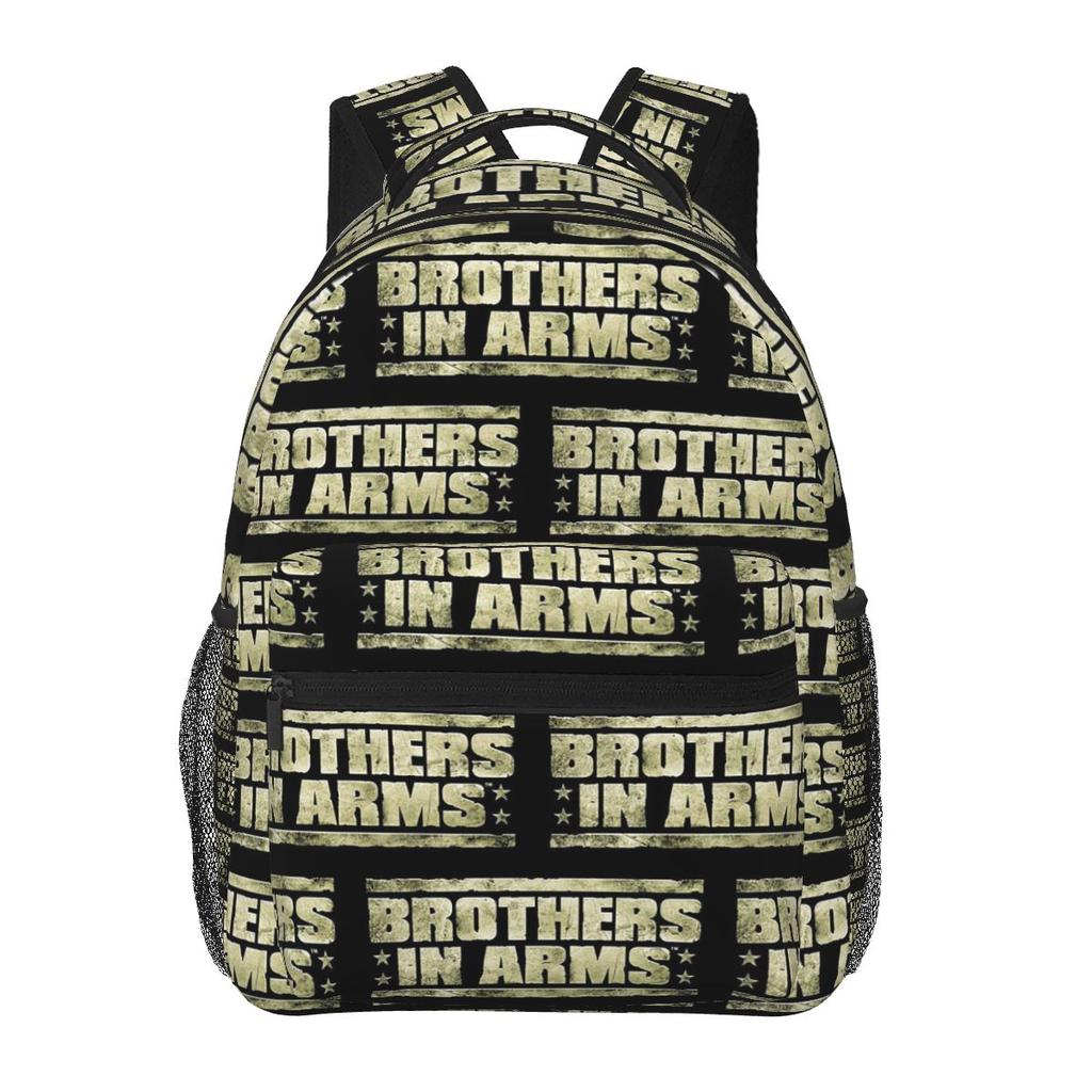 Air Assault Brothers In Arms Grafik Rucksack Schüler Jungen Mädchen Schultasche Kinder Schultasche Computer Umhängetasche für Männer Frauen