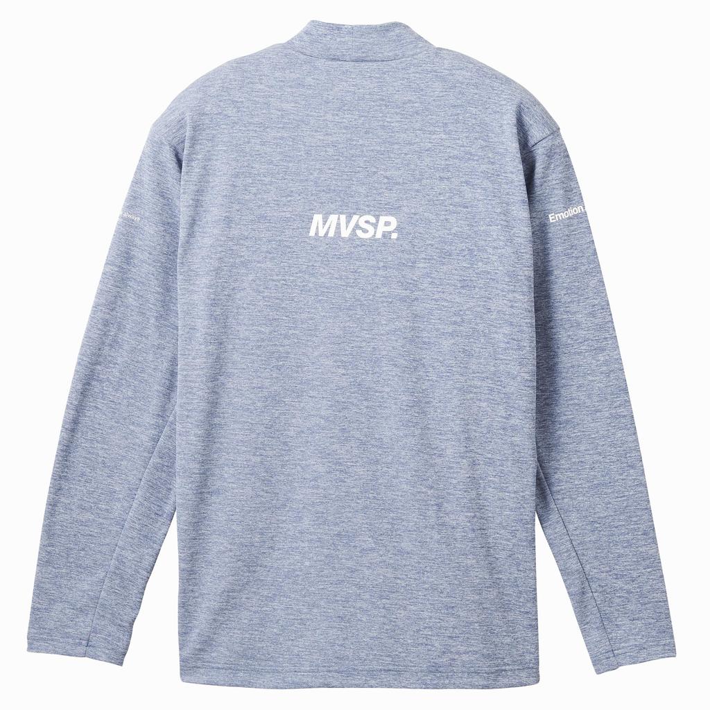 Move Sports Long Sleeve Descente Soft Warm Heather Mock Neck for Training and BL Shirt, Shirt, Warm, Stretchy, Fleece-Lined, Running,