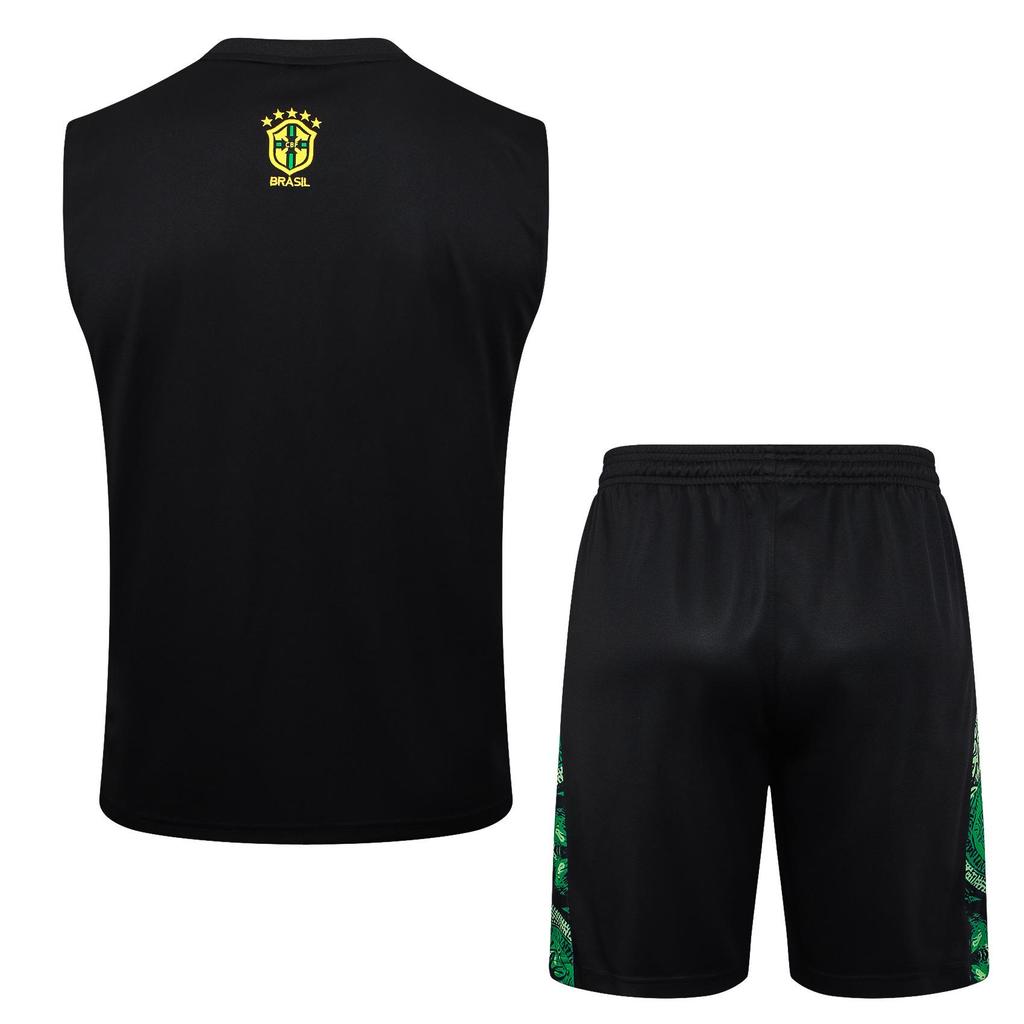Brazil Sleeveless Football Training Jersey