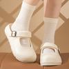Fashion Women Sandals Mary Jane Outdoor Sandals Thick Sole Closed Toe Garden Clogs Beach Slippers Soft Bottom Home Slides
