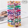 Kids Soft Polymer Clay Bracelet Set Cartoon Animal Design Multi-Layer Stackable Friendship Wristband Girls Boys 2025