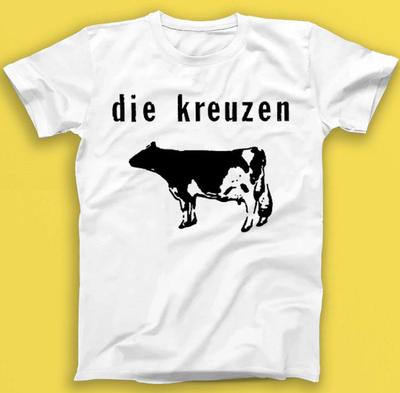 T-shirt Regalo Musica Rock Cow Punk Die Kreuzen, taglia S-4XL