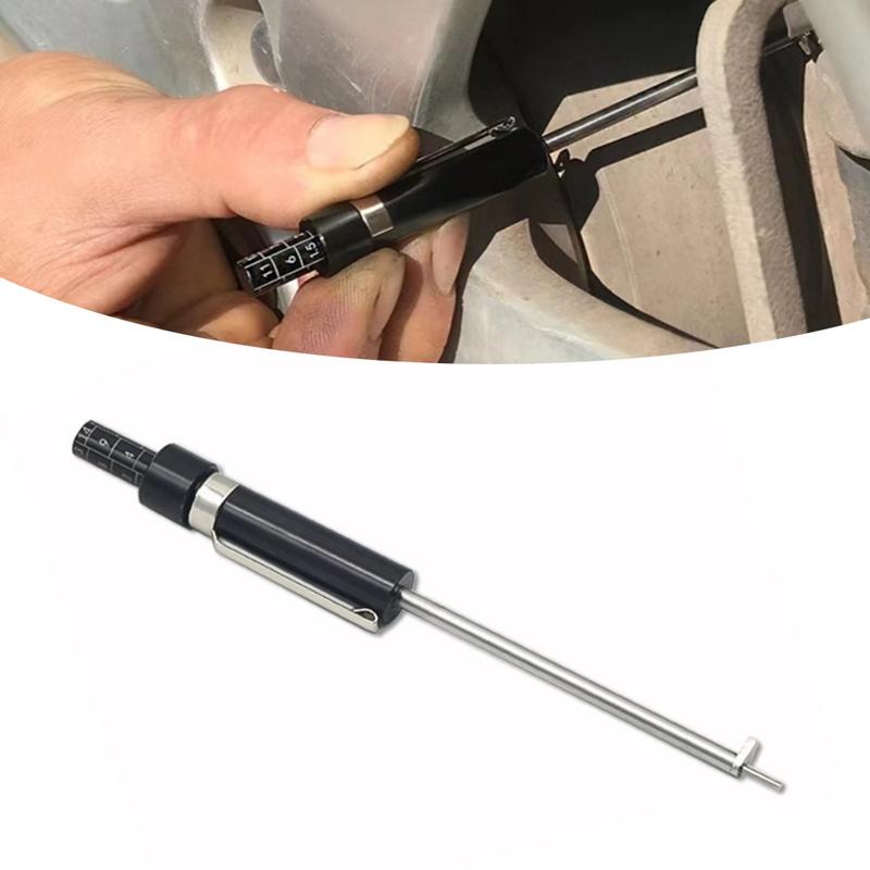 Инструмент для измерения толщины тормозных колодок автомобиля для легкого и точного определения износа тормозных колодок без снятия колеса