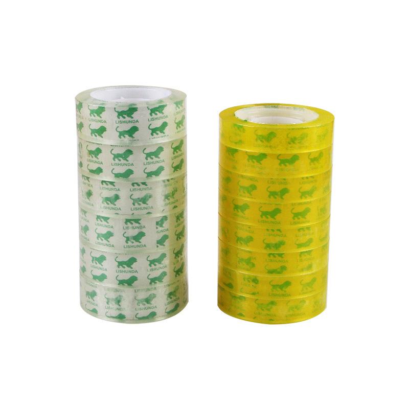 Transparent Student Stationery & Office Tape, 18mm X 30m, Small Packaging & Sealing Tape