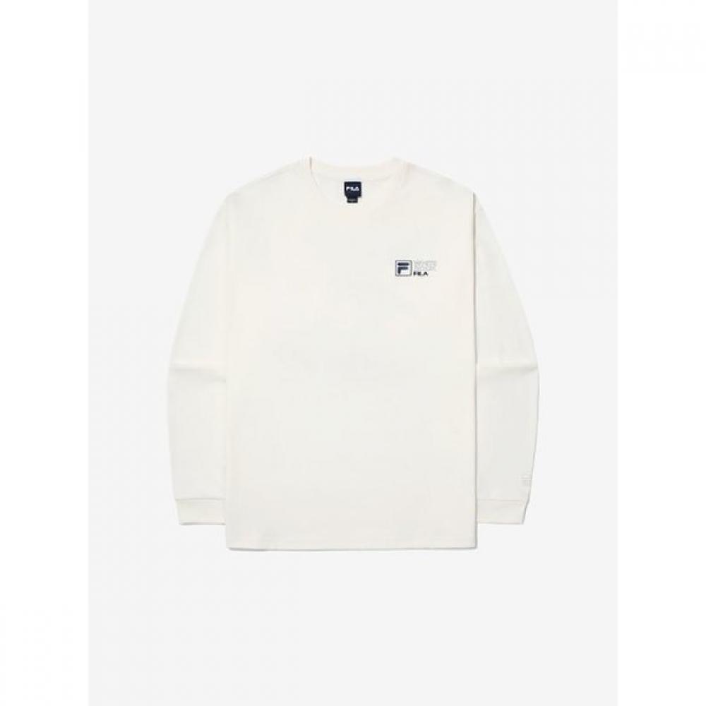 Fila Long Sleeve Tee White Rock Graphic