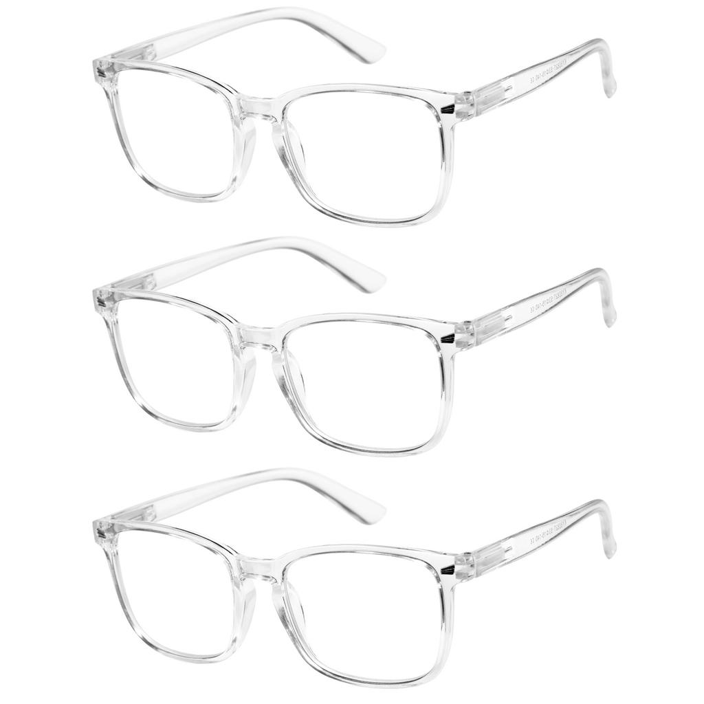 1/2/3pcs VOPHA Autofocus Reading Glasses for Men & Women - Multifocal Blue Light Blocking Readers Resin Frame