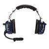 General Aviation Headset, Dual Plug Pilot Headphone, 3.5mm Noise Reduction Headset for Pilots