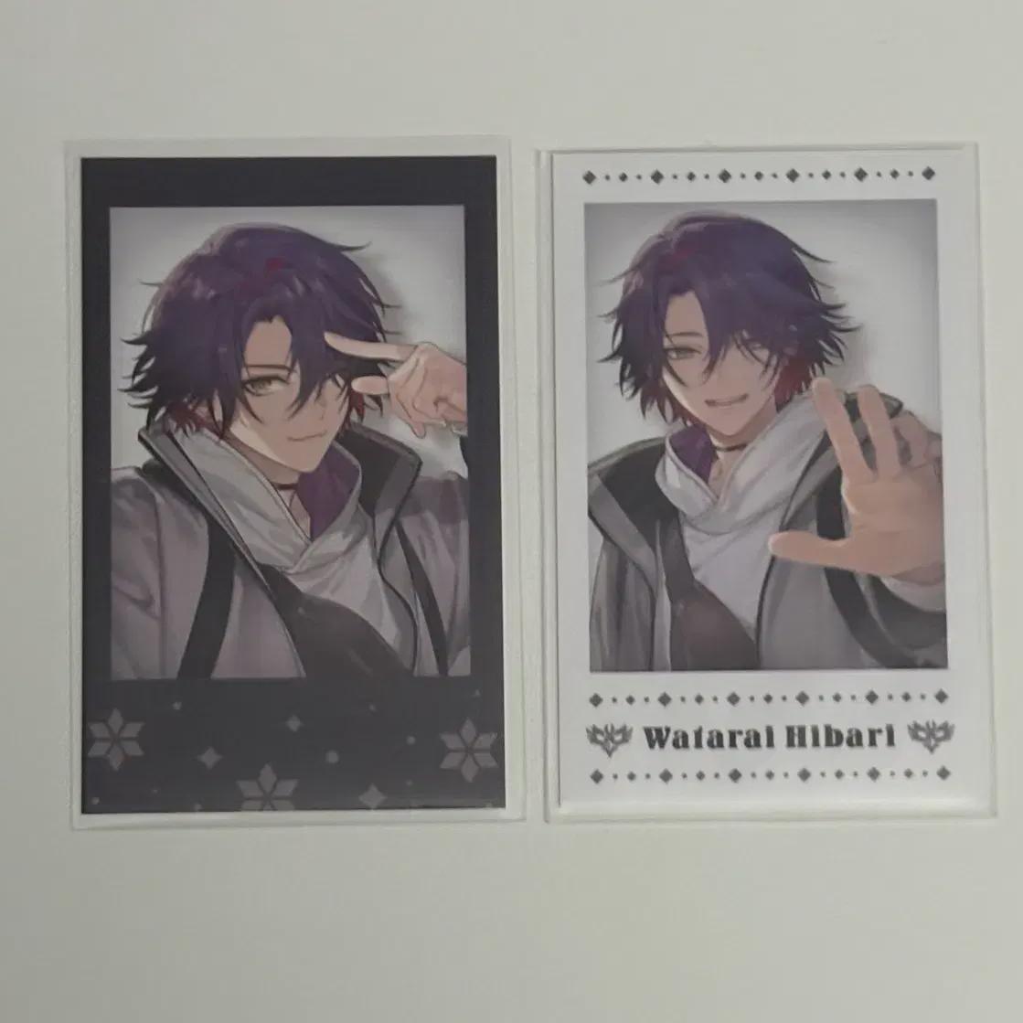 

Nijisanji Ватараи Хибари Зимнее свидание Чеки