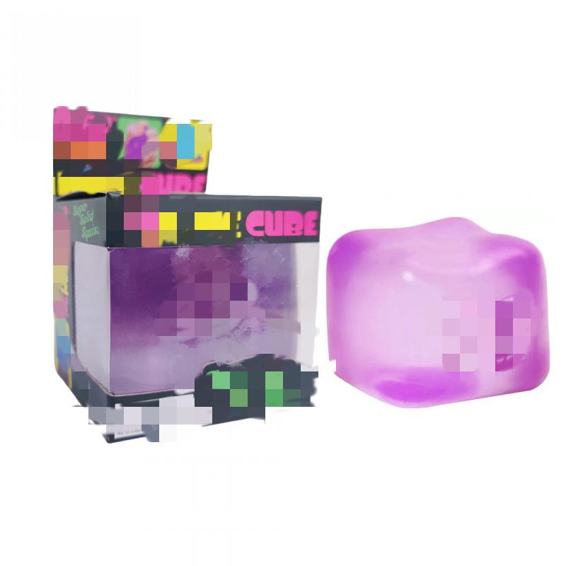 Needoh Decompression Cube Pinch Le Maltose Ice Cube Large Sensory Toy Tpr Decompression Vent Toy
