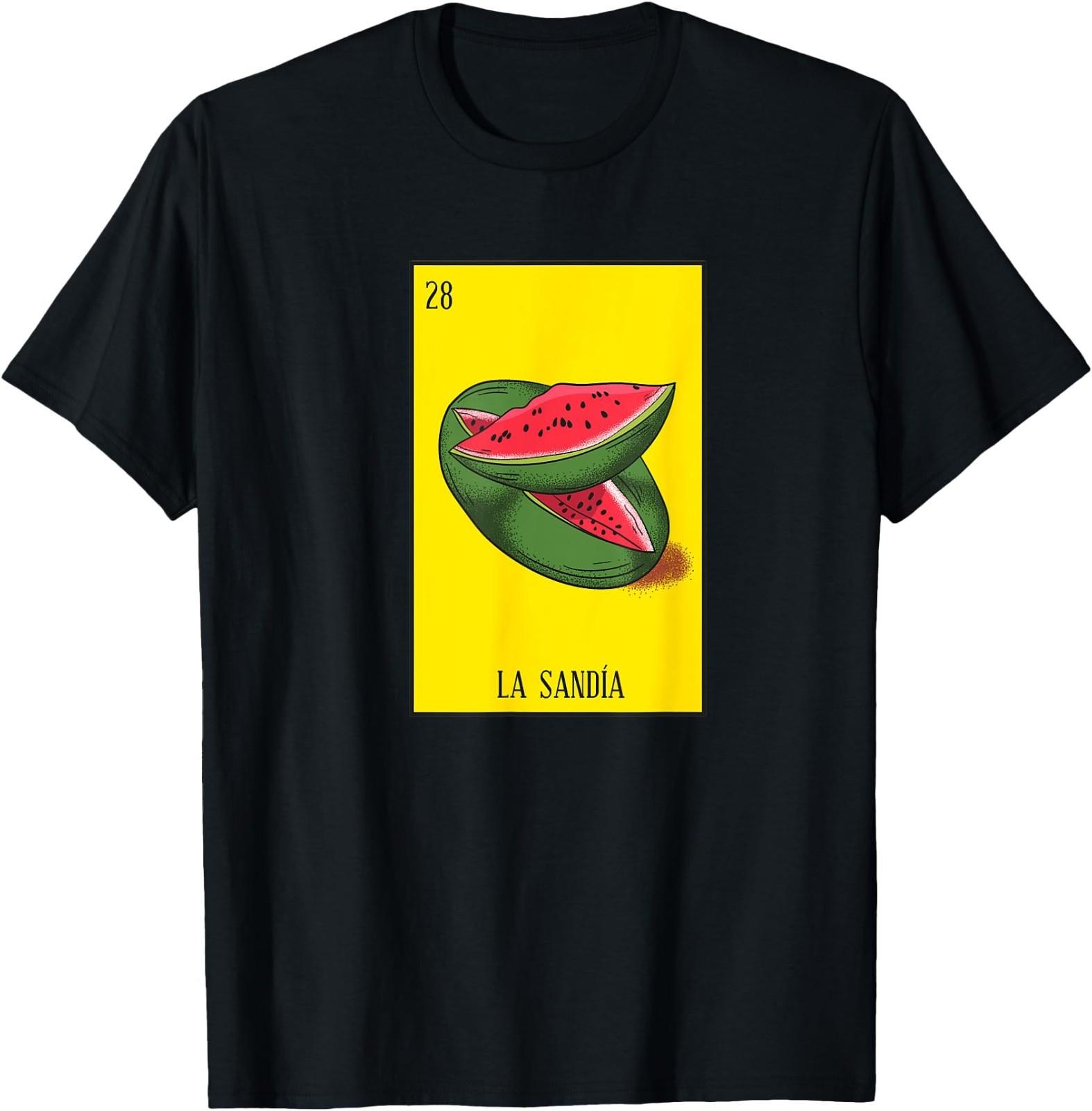Mexican Lottery La Sandia The Watermelon Game of Mexico T-Shirt S