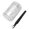 Nail Art DIY Gold Flakes Shiny Silver Foil Glitter Decoration Manicure Tool Silver Aluminum 10g