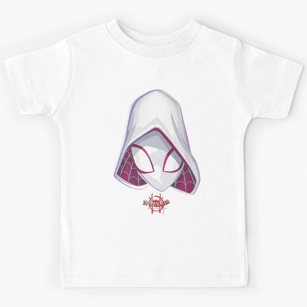 Spider-Gwen Spiderverse Mask Kids T-Shirt 160