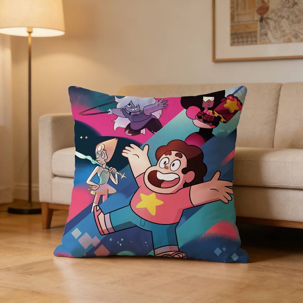 S-Steven U-Universe Pillow Case For Sofa Living Room Home Office Decor Protective Cover