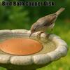 Copper Birds Bath Purification Disk 0.6mm 99.99% Pure Copper Cleaning Disk for Outdoor Birdbath Bowl Garden Fountain