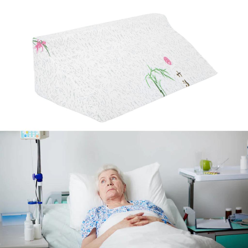 Side   Pillow for Sleeping Bed   Pillow Reducing Back Pain Washable R Shaped   Pillow for Bedridden Patients