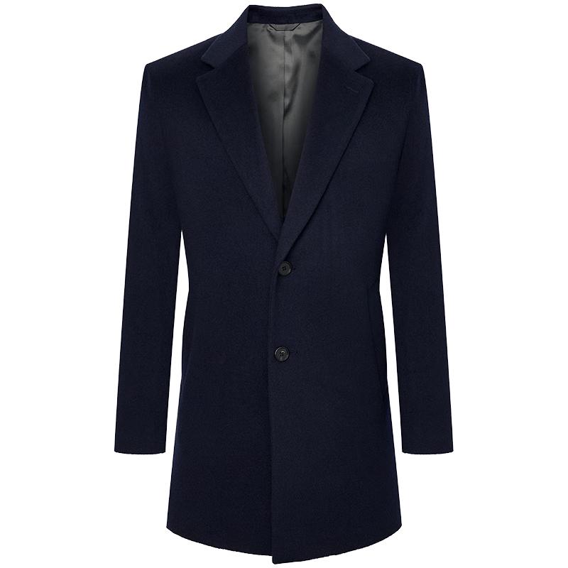 

Мужское бизнес-пальто Baoxiniao из смесовой кашемировой ткани S (44)