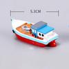 Micro-landscape Marine Beach Fish Tank Landscaping Small Boat Fishing Boat Yacht Wheel Model Miniature Small Ornaments