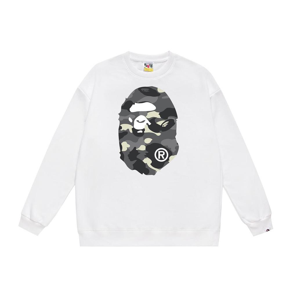 BAPE Ape Head Unisex Bedruckter Hoodie - Trendiger Herbst/Winter Hip Hop Stil